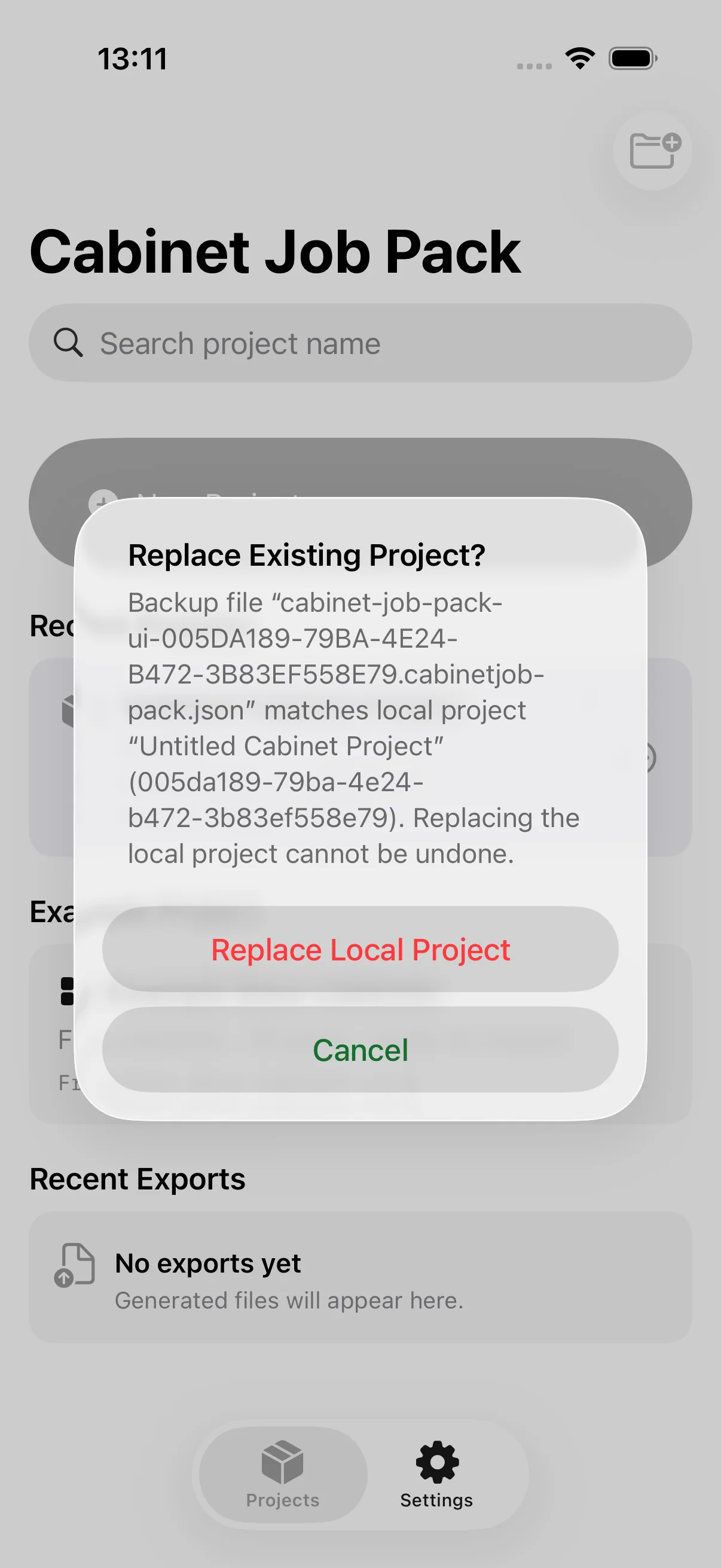 Cabinet Job Pack: Keep internal workshop files separate from customer-safe quotations