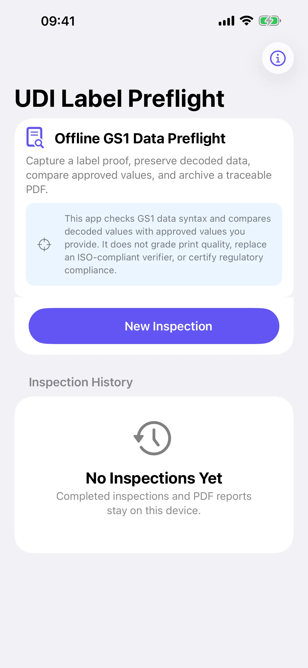 UDI Label Preflight: Preserve raw scanner or manual-input data and visible control-character positions