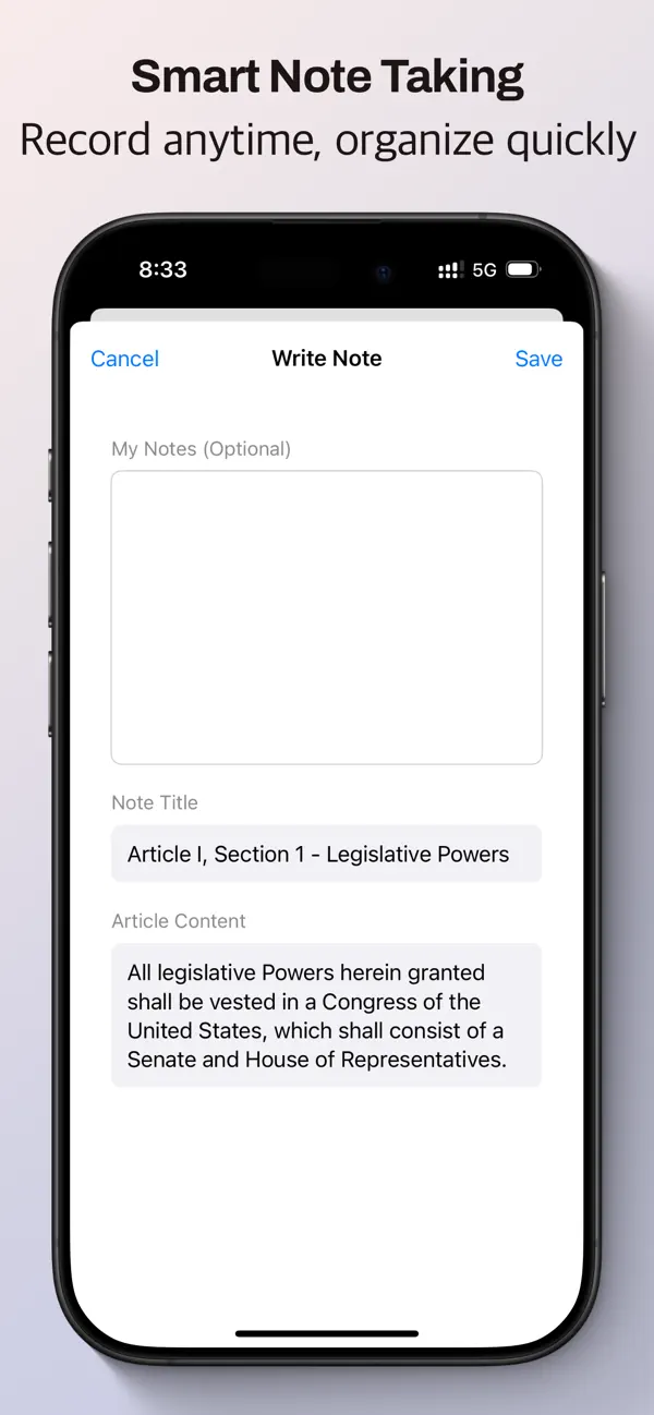 US Constitution Pro screen 3