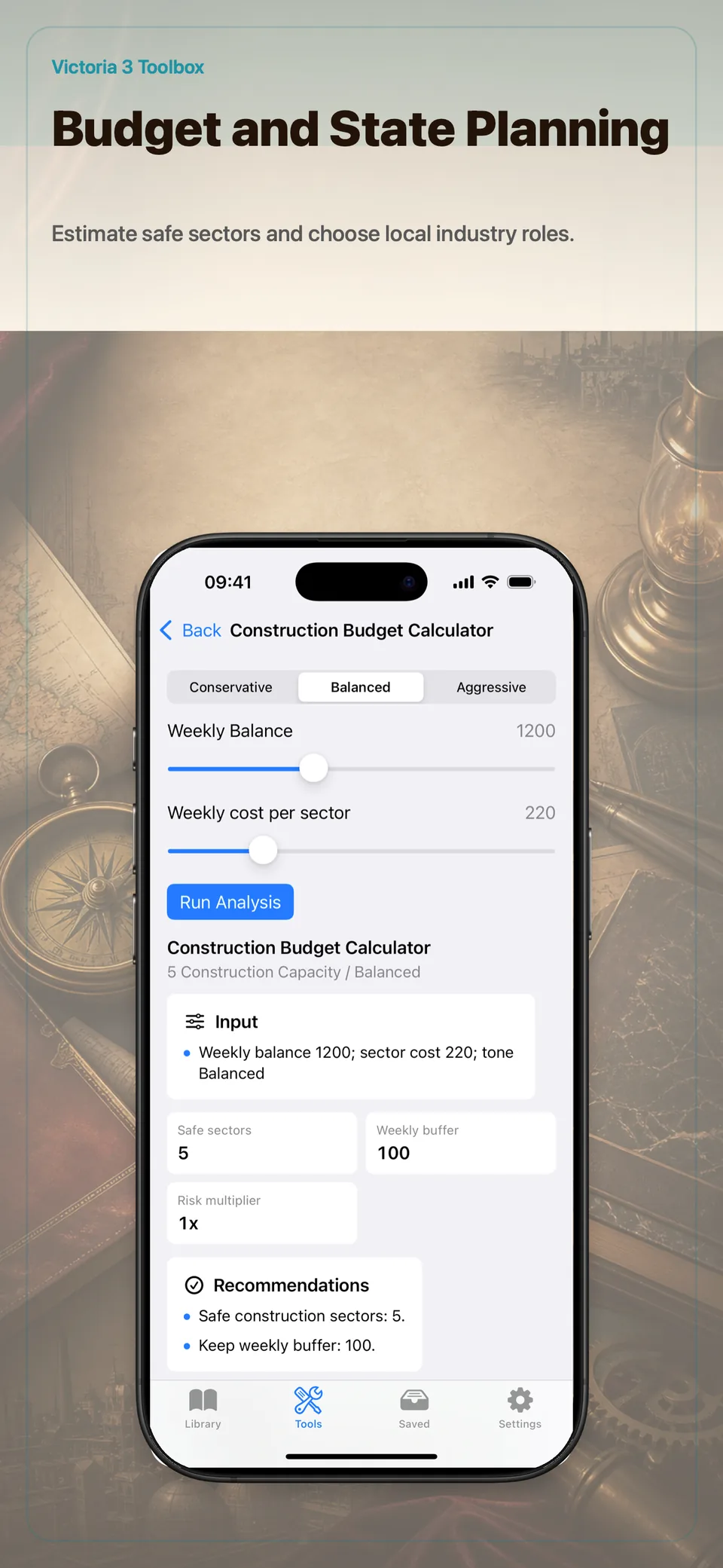 Victoria 3 Toolbox: الميزانية وتخطيط الدولة
